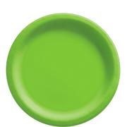 Kiwi Green Extra Sturdy Paper Lunch Plates, 8.5in, 20ct